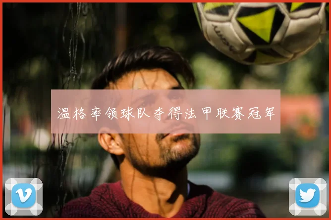 温格率领球队夺得法甲联赛冠军