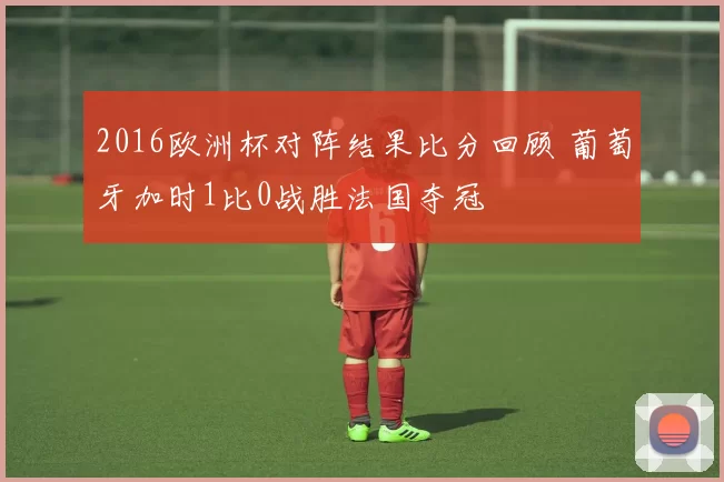 2016欧洲杯对阵结果比分回顾 葡萄牙加时1比0战胜法国夺冠