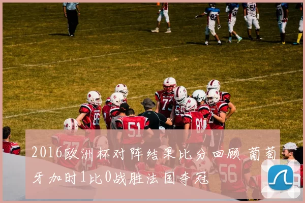 2016欧洲杯对阵结果比分回顾 葡萄牙加时1比0战胜法国夺冠